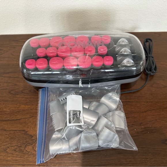 CONAIR Ceramic Ionic Instant Heat Hair Setter with Heated Clips - Picture 2 of 3